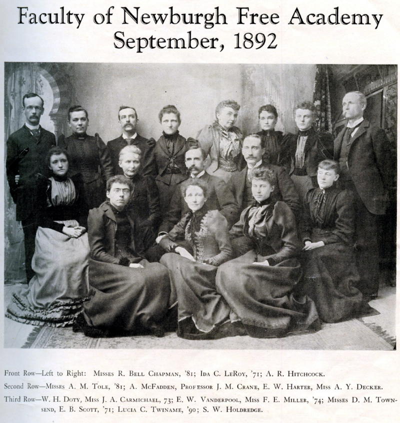 Rosa Bell Chapman, Class of 1881